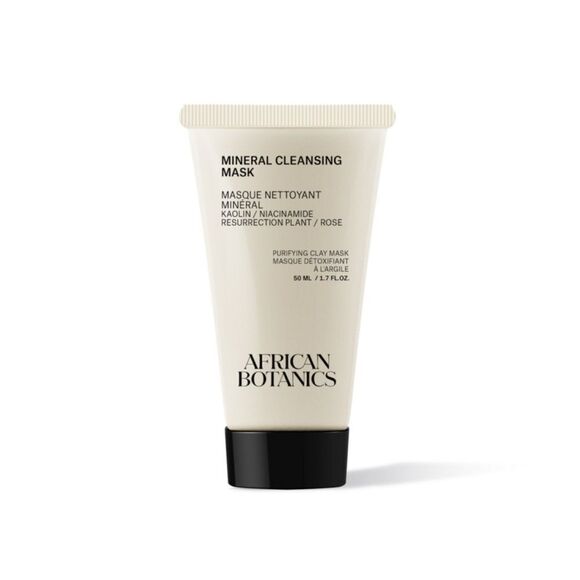 NEW/SEALED AFRICAN BOTANICS MINERAL CLEANSING MASK, Full Size 50 ML / 1.7 FL.OZ. - Picture 1 of 8